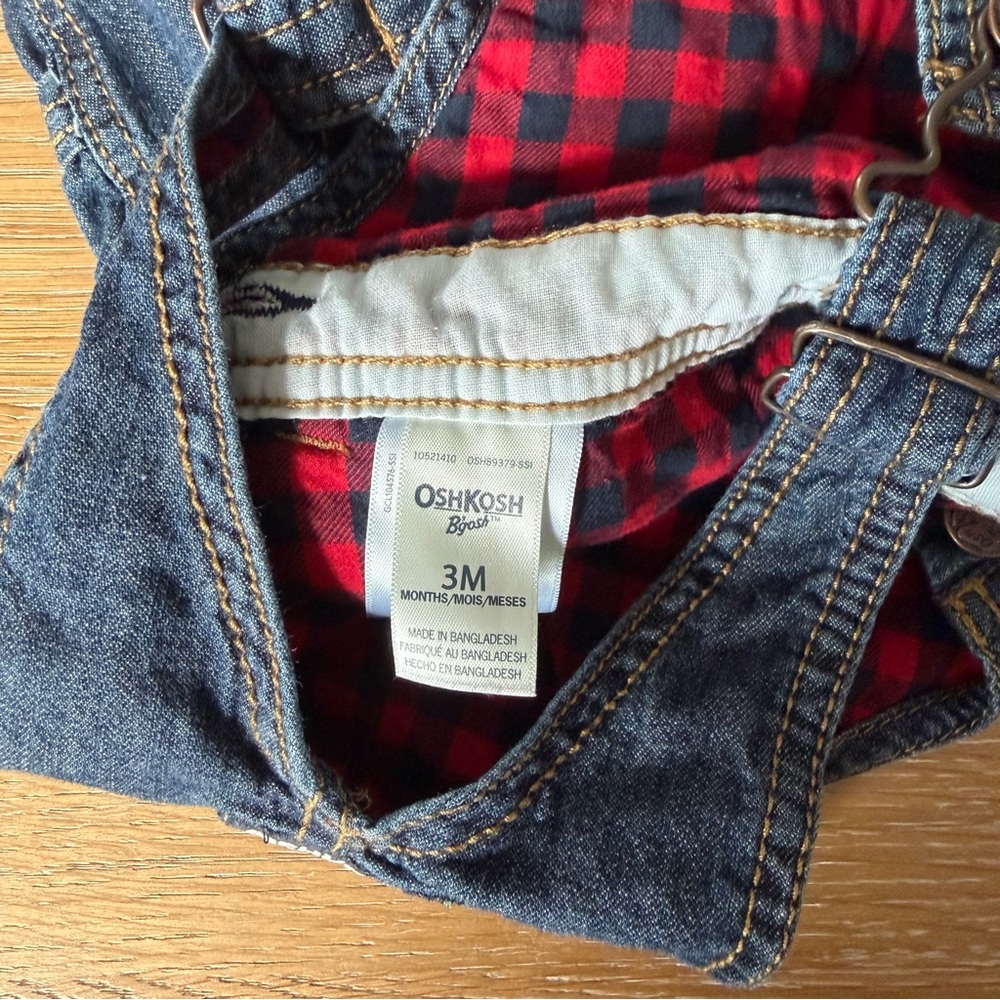 OshKosh B'gosh Classic Blue Overalls - Picture 4 of 4